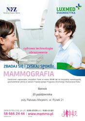 Bezpłatne badania dla kobiet w Serocku